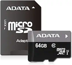 Micro SD Adata AUSDX64GUICL10-RA1 64GB MICROSDXC