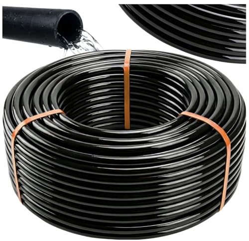PE Bewässerungsrohr 32 mm 50 m PN6 Hochdruck Rohr ohne Löcher Zuleitung Bewässerungssystem