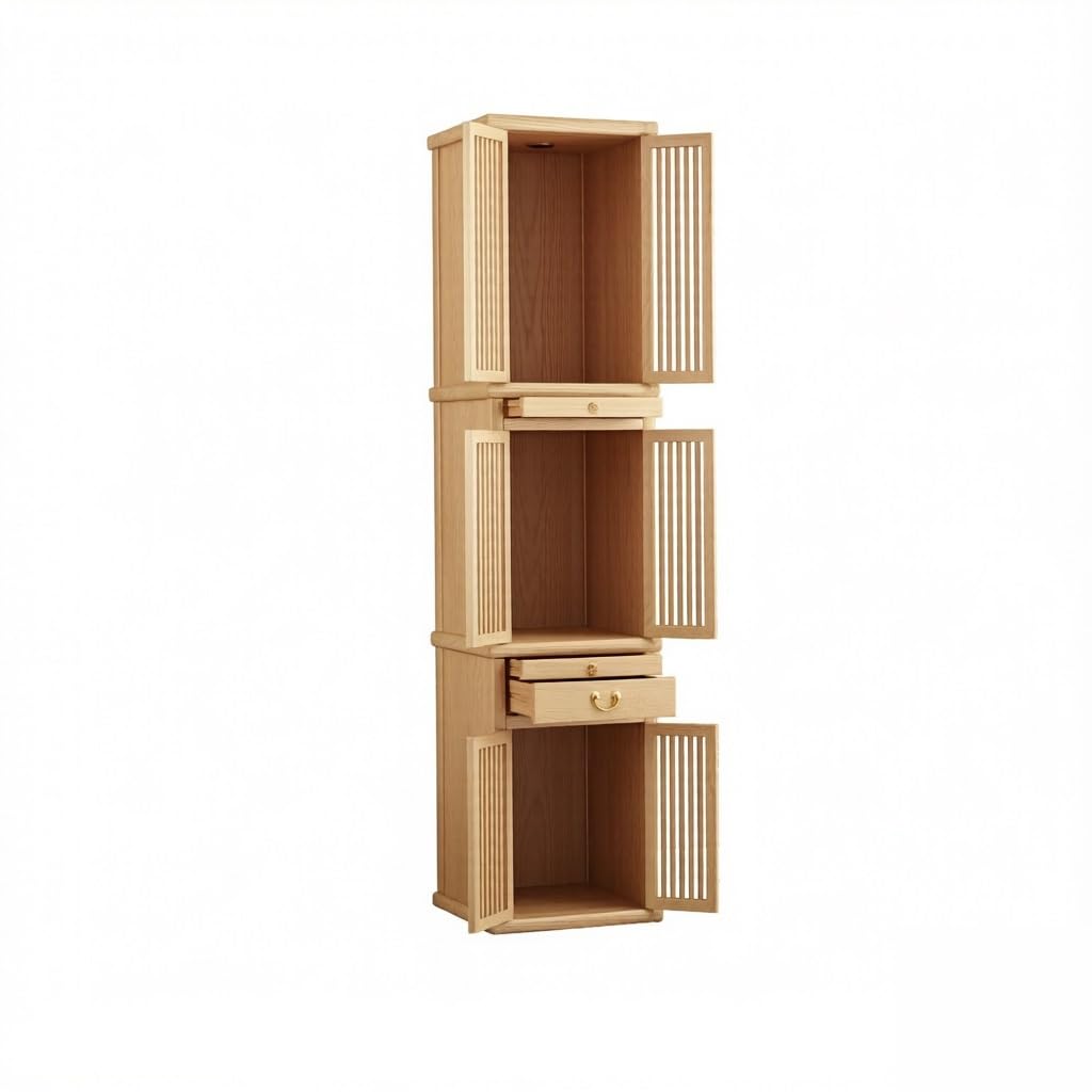 Tavolo Altare in Legno Massello 3 Strati Buddista Armadio Santuario Decor