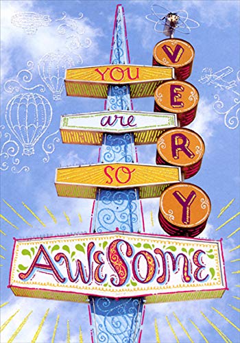 Amazon.com : Designer Greetings Very Awesome Sign