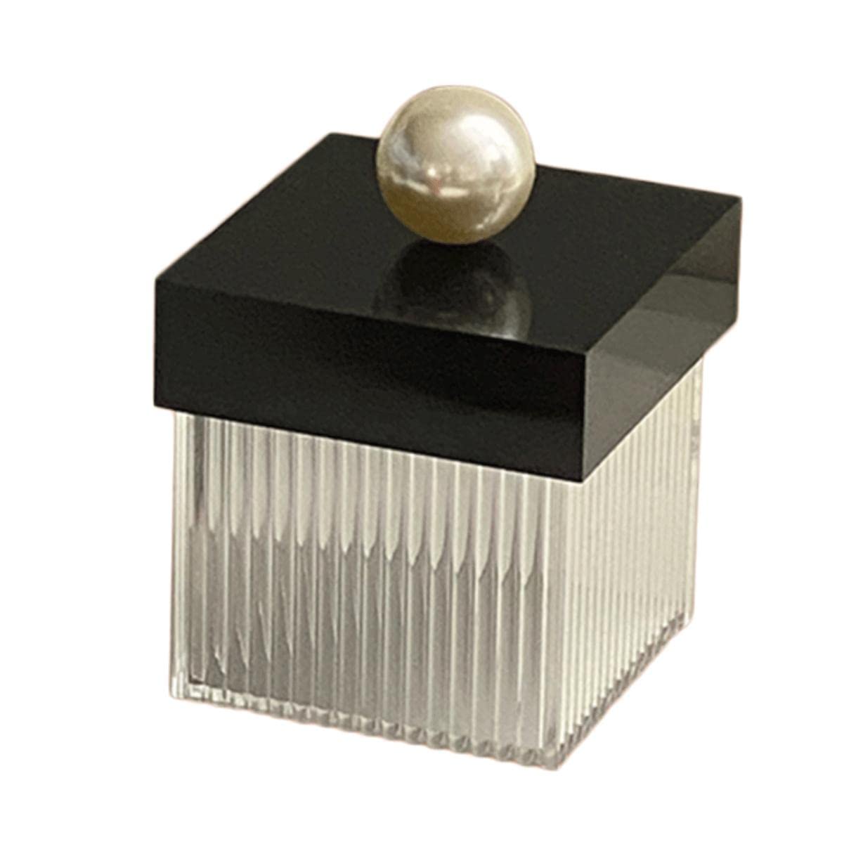Wdwdw Transparent Toothpicks Dispenser Toothpick Box With Lid Holder Fashionable Acrylic Holder Square Container