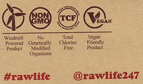 RAW Classic Natural Unrefined Rolling Papers 79mm 1 1/2 Size Pack (6 Packs) - Image 4
