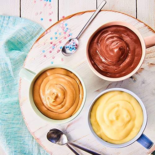 RUF High Protein Cremepudding Karamell, Karamell-Pudding aus der Tasse, 13g Protein pro Portion, einfache Zubereitung ohne Kochen, glutenfrei, 1 x 59g – Bild 5