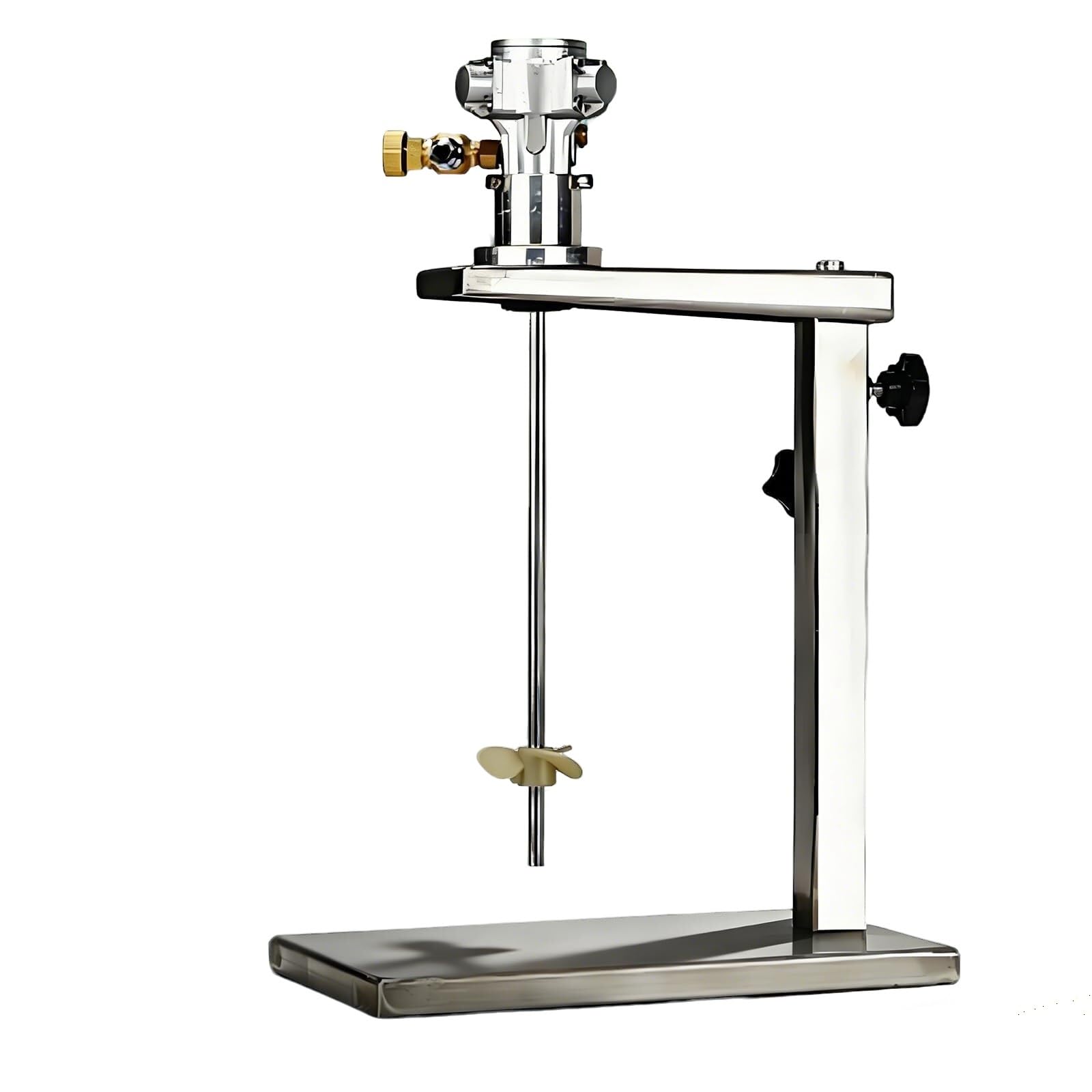 Pneumatyczny mikser do farb, mieszadło powietrza 1/16 HP, stojak z regulacją wysokości, do lepkich płynów, atramentów, barwników, chemikaliów