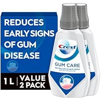 2-Pack 33.8oz Crest Gum Care Mouthwash (Cool Wintergreen) only .14-.45: eDeal Info