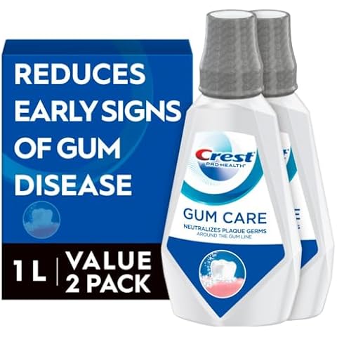 Crest Gum Care Mouthwash, Cool Wintergreen, Pack of 2 Cover