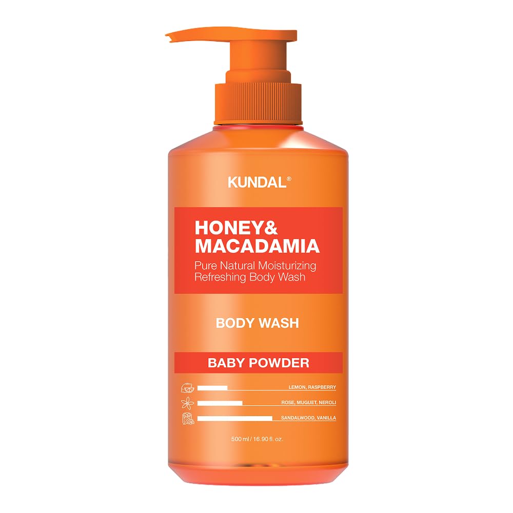 【KUNDAL/クンダル】ボディウォッシュ (500ml・ボトル) #ベビーパウ…