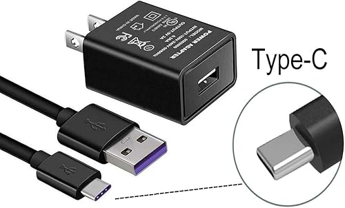 Miniatura 2 de Cargador USB-C para tableta notable de 2 papeles, para Onn Pro 8", Pro 10.1", ONN Surf 8" ONN Surf 10.1" cable cargador de tableta