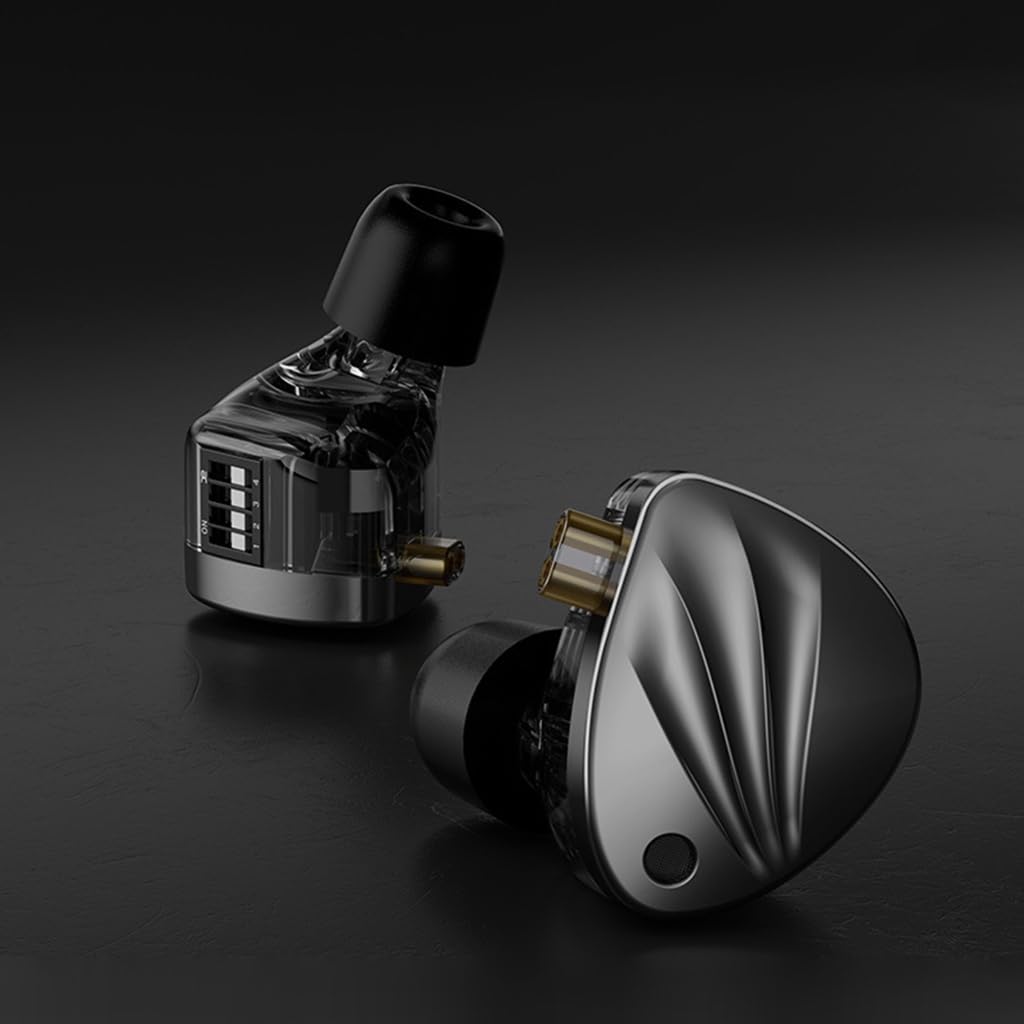 Wysokiej jakości słuchawki douszne z ulepszonym zestawem słuchawkowym XUN-10 mm Dynamic Coils