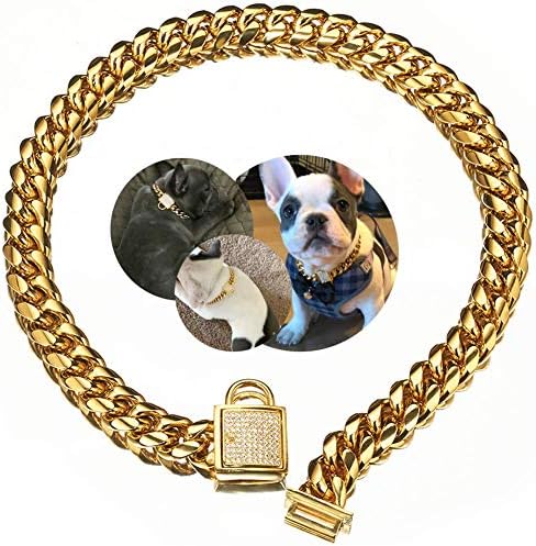 Small gold dog collar Clearance