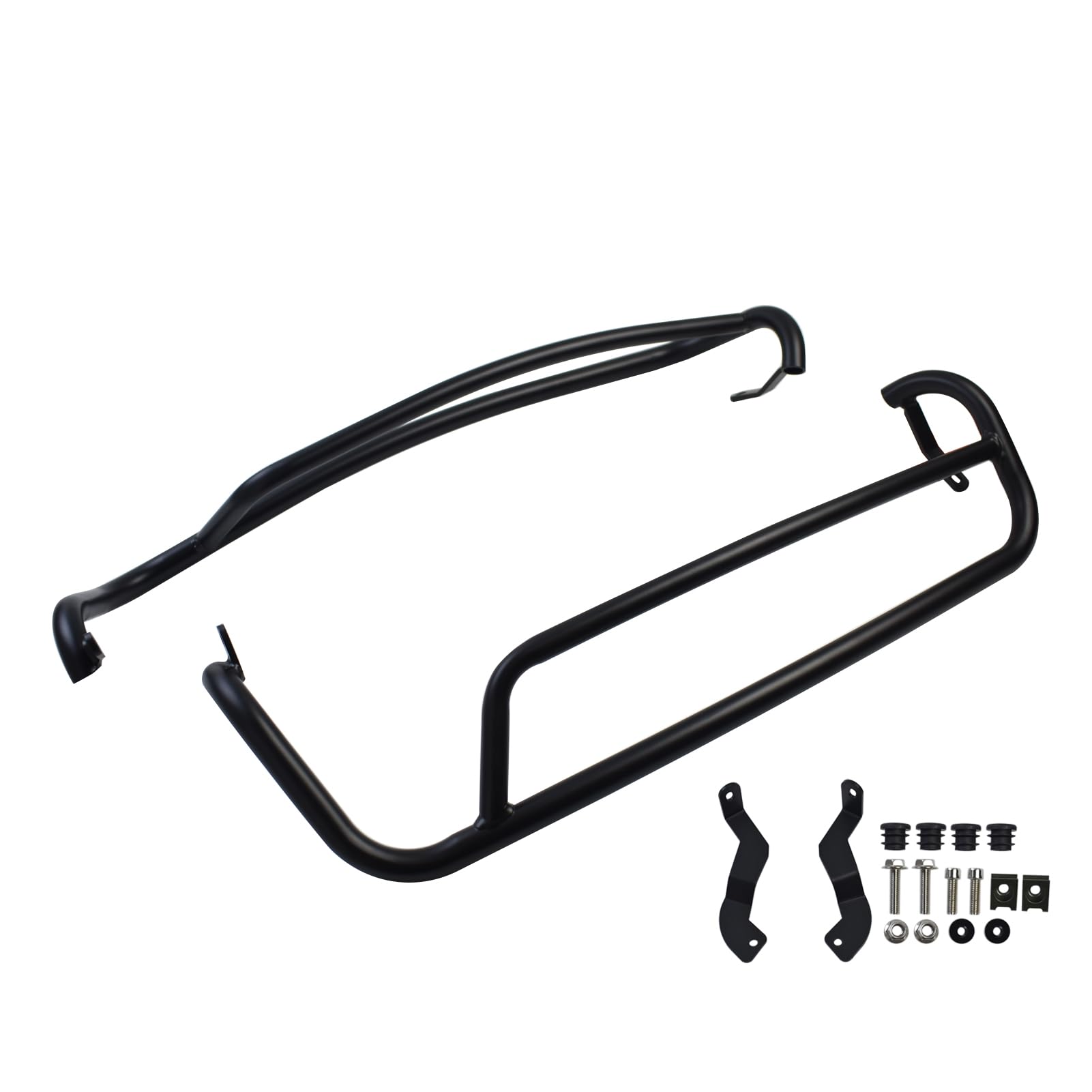 Motorrad-Motorschutz,Autobahn-Sturzbügel,Rahmenschutz,Absturzsicherung passend Replacement for GTS 125 GTS 300 GTV 300 Zubehör 2007–2023 GTS 125 GTS 300 GTV 300 (Schwarz)