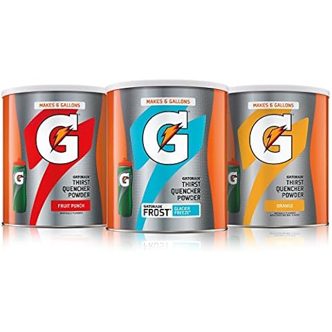 Gatorade Thirst Quencher 51Oz Powder Variety Pack (Pack of 3) Cover