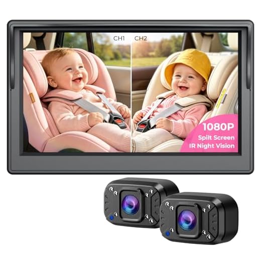 Itomoro Dual Baby Car Camera Monitor