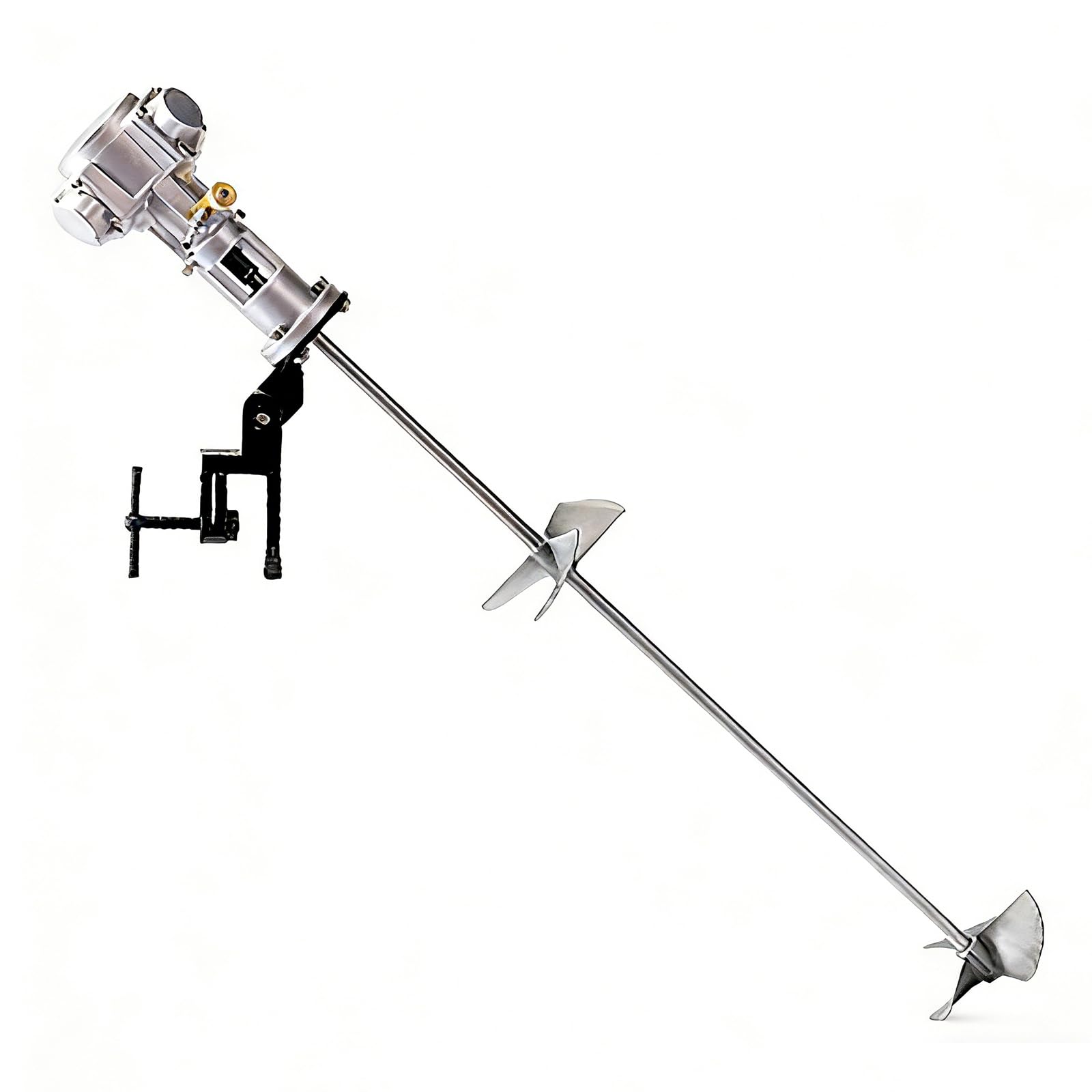 SBCGFY Pneumatic Mixer Air Agitator For 50 Gallon Ibc Tote, Speed 50-2800 Rpm, 150Mm Blade, For Paints Coatings