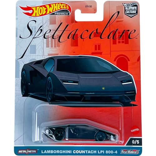 Hot Wheels Lamborghini Counach LPI 800-4�ASpettacolare 0/5 [�u���b�N/�`�F�C�X]
