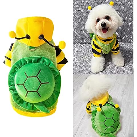 Anelekor 2 PCS Dog Bee Costume Set Cover
