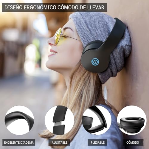 Audífonos, Electronics audifonos diadema bluetooth Marca ORZ (2)