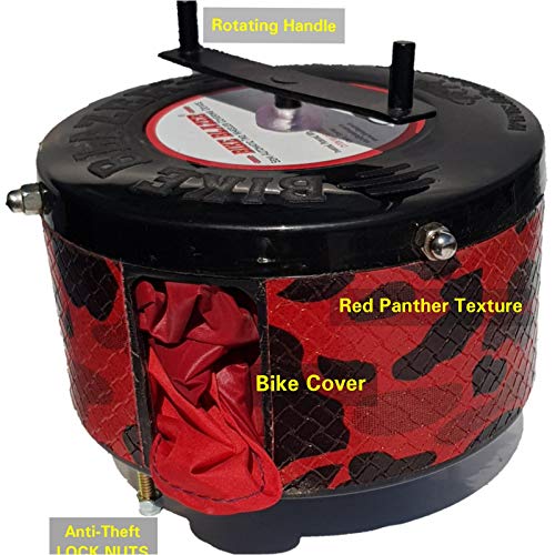 Image of BIKEBLAZER Semi-Automatic Full Body Bike Covers - Heavy Duty Device | Water Resistant | UV Safe | 100% Dust Proof | Anti-Theft & Scratch Proof Covers, Compatible with All Triumph Motorcycles RPJ