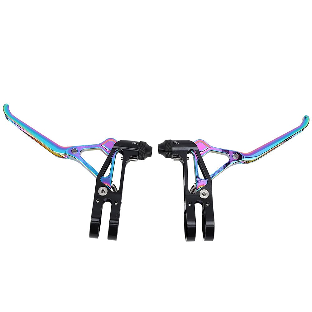 Changor Leve Freno Bici, Lega di Alluminio Ultraleggera | Finitura elettrolitica, robusta, compatibile con mountain bike, accessori ciclismo, pesa 83 g