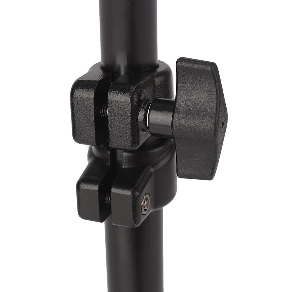 Stojak na lampę sufitową do montażu na ścianie 36-55 cm z uniwersalnym adapterem 1/10.2 cm do 3/20.3 cm ramię fotograficzne do studia fotograficznego, lampy błyskowej, światła pierścieniowego