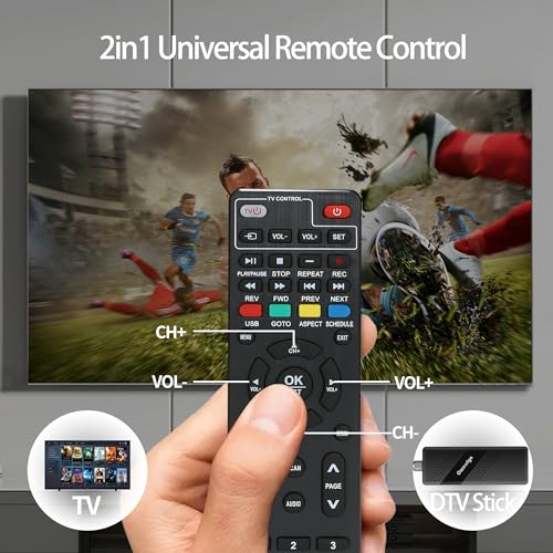 image for Digital Converter Box for TV, OWERSLYN 1080P Mini ATSC Tuner Box with 