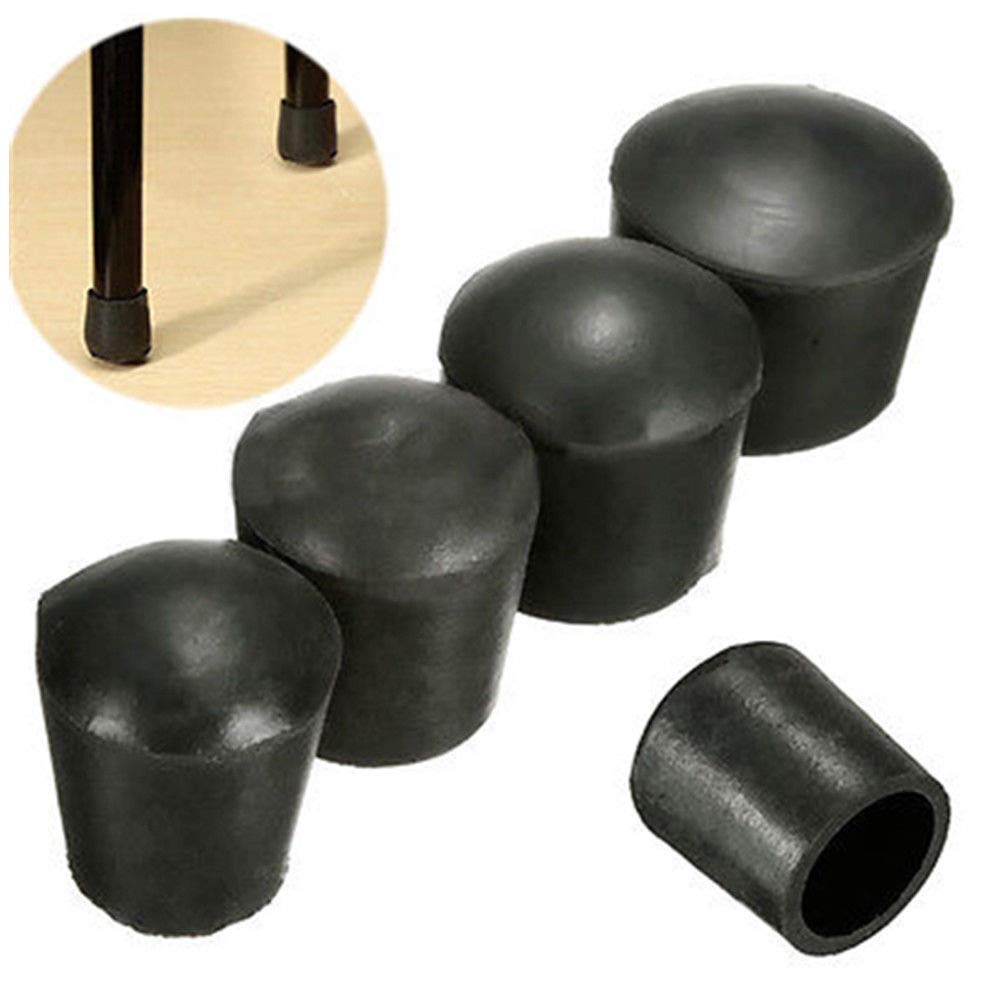 Protectores de suelo, almohadillas para pies de me 20 tapas de silicona for patas silla, fundas for muebles, protectores suelo antideslizantes, y copas for(50mm)