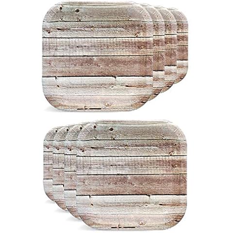 Havercamp Barnwood Partei Teller - Teller Holz-Party Cover