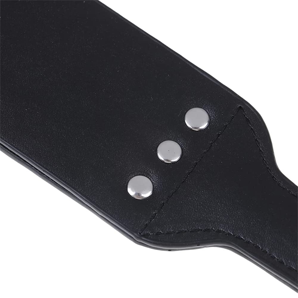 1 paleta de cuero suave negro, accesorio de personaje del juego