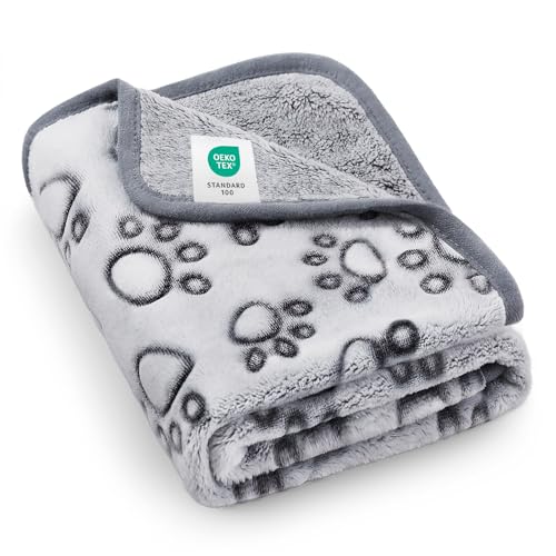 Luciphia Premium Soft Dog Blanket for Small Medium Large Dogs Washable 300GSM Fluffy Warm Fleece...
