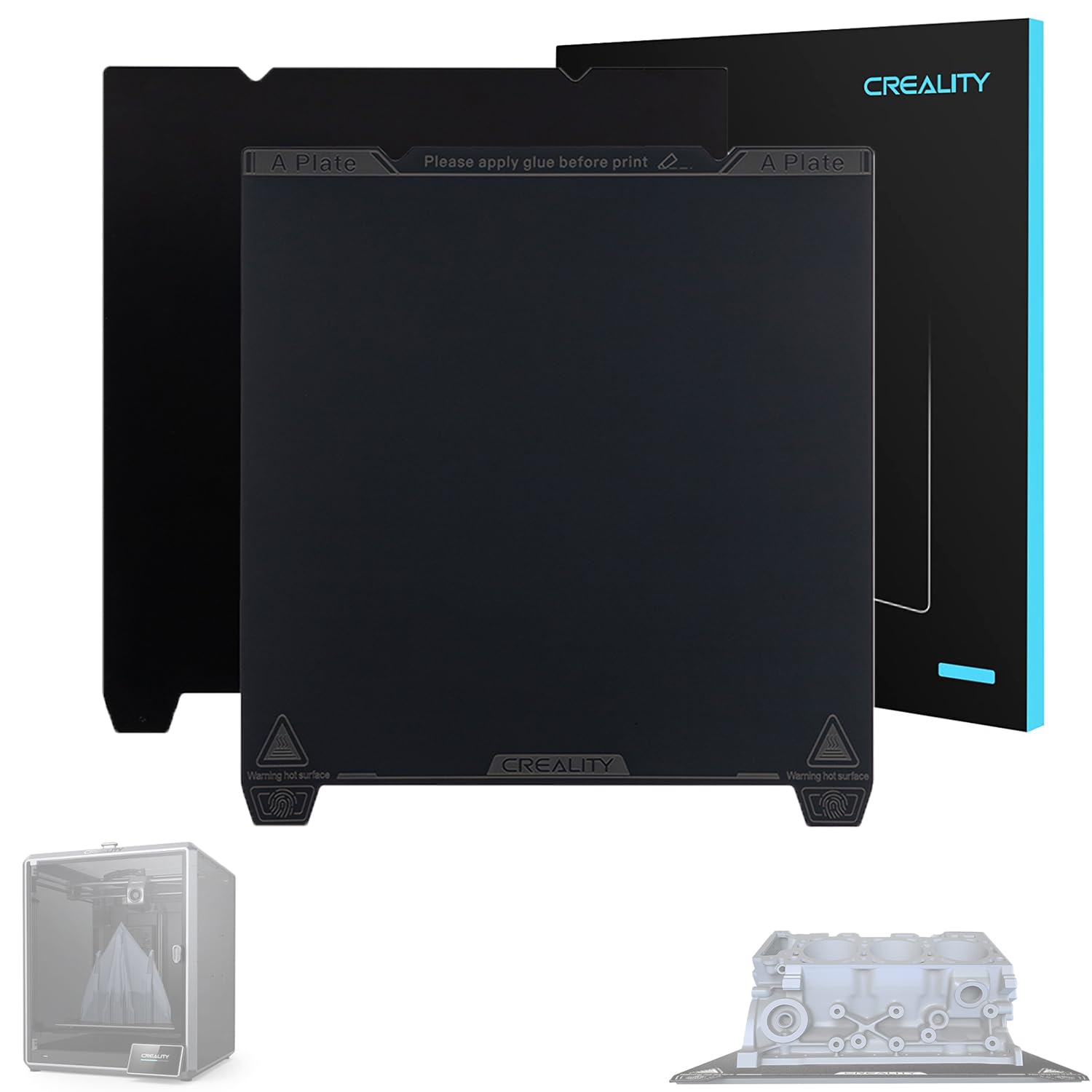 SALALIS Plaque de construction PEI PEO pour imprimante 3D Imprimante 3D