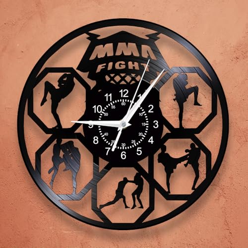 12 Inch MMA Fight Wall Clock