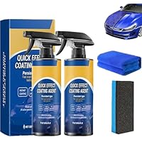 Sopami Car Coating Spray, Quick Effect Coating Agent, Waterless Wash Quick Effect Scratch Polish, Car Scratch Repair Spray, (1pc)