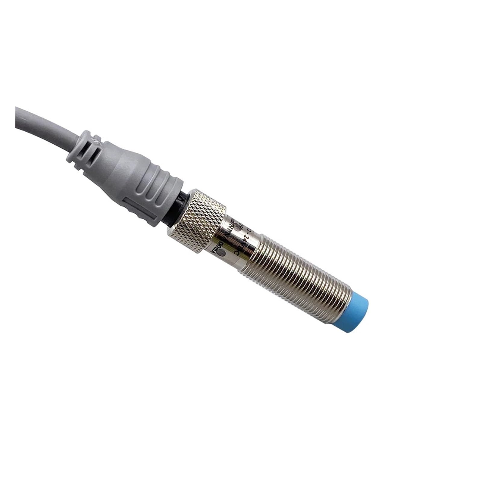 Détecteur de proximité inductif robuste M12 étanche IP66 avec câble 4 broches