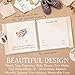 Elegant Design Baby Memory Book for Boy or Girl, Baby 5 Years Journal with Keepsake Sleeve, First Time Mom must have with 24 Baby Milestone Stickers, Scrapbook or Photo Album.