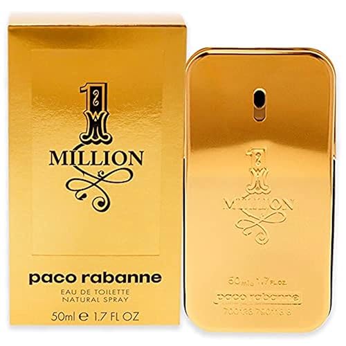 Eau de Parfum en spray 1 Million para hombre de Paco Rabanne Verde claro