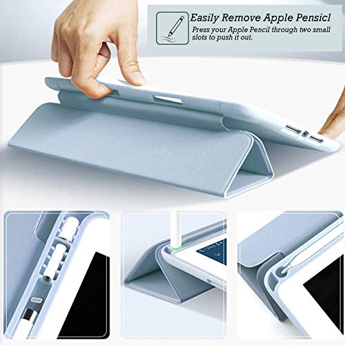 Capa inteligente A-BEAUTY para iPad 8ª/7ª geração 10.2 2020/2019 com [suporte para Apple Pencil][ult