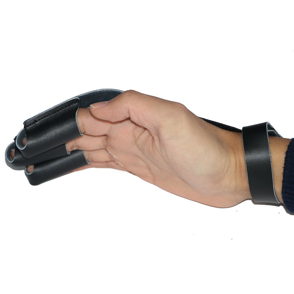 Bogenschießen Handschuh Aus Leder - Dreifinger-Schutz Für Jagd Und Training