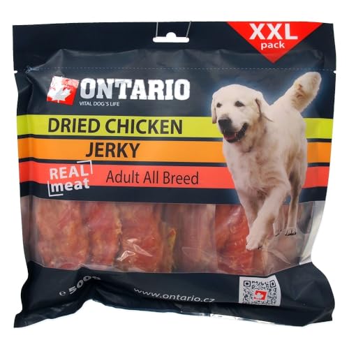 Ontario Dog Snack Dry Huhn Fillet 500 gr