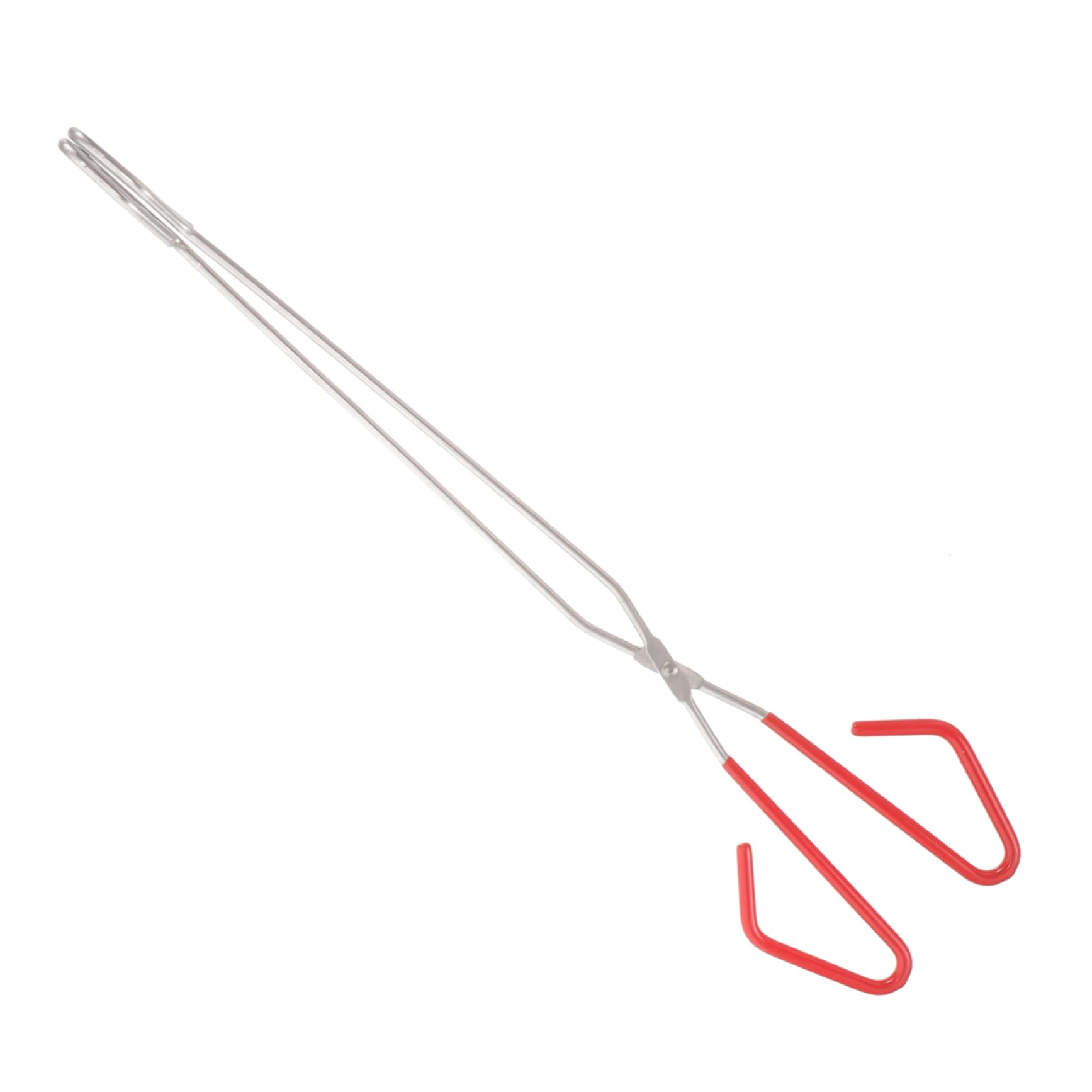 HEMOTON 5 Piezas Pinzas De Extendidas Accesorio Garra Madera Largo Pozo De Para Acampar Carbón Cocinando Pequeño Cámping Fosa Parrilla Interrogatorio Intenso Acero Inoxidable