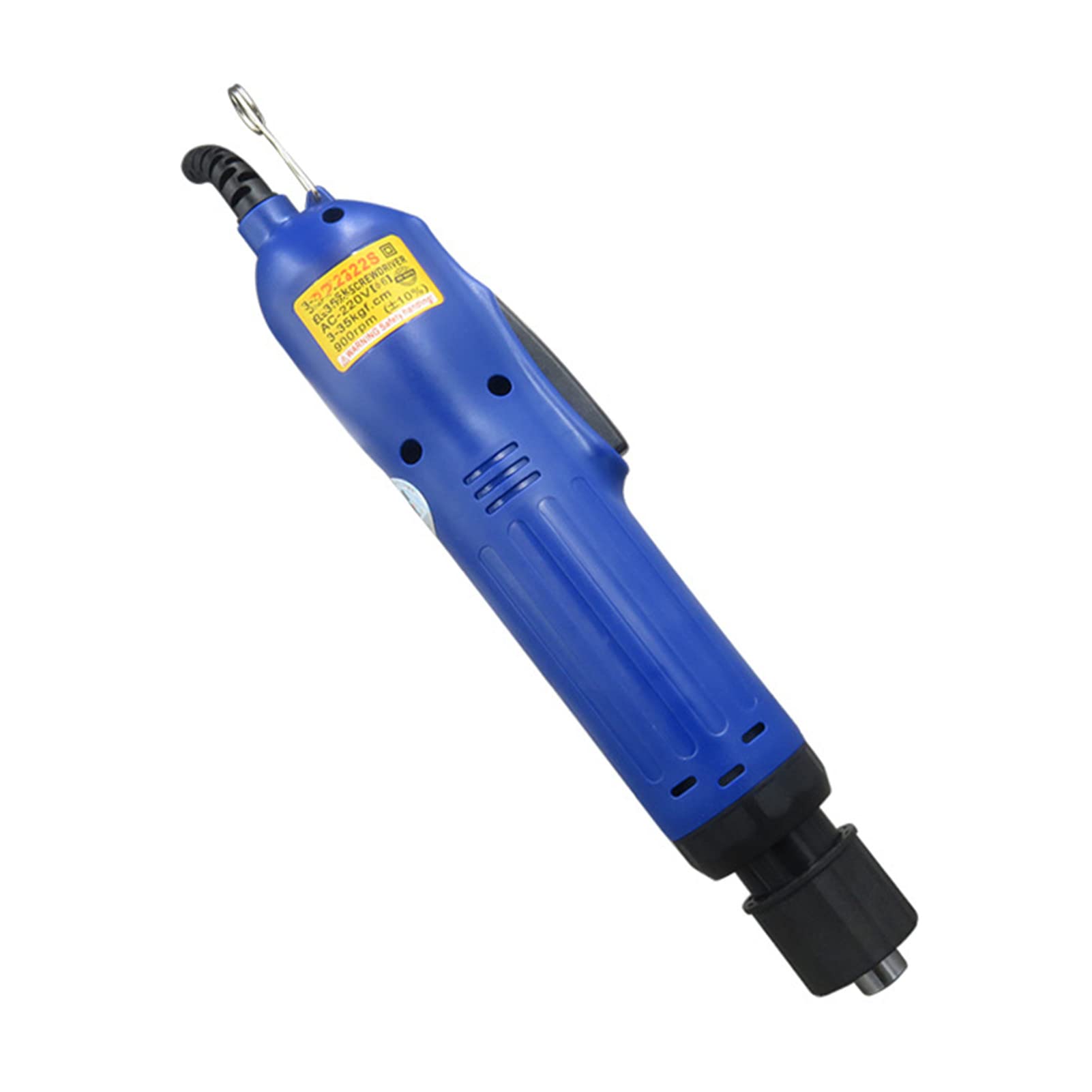 Destornillador eléctrico, destornillador eléctrico de mango recto de mano de 1/4 '', herramienta práctica bidireccional 220 V (normativa europea 220 V)