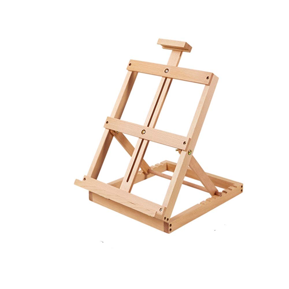 MYUYEE Easel Desktop Easel Desktop Bracket Collapsible Student Oil Easel Art Painting Easel Portable For Painting Wedding Storefront