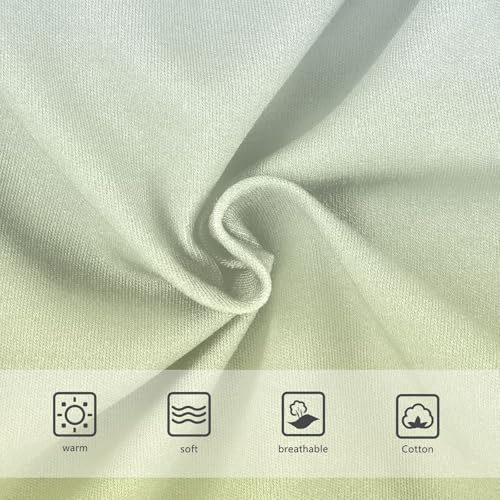 Joisal Cotton Toddlers Underwear Floral Elegant Blue Mustard Gradient Cute Panties Girl Fancy Briefs Underpants 2t3