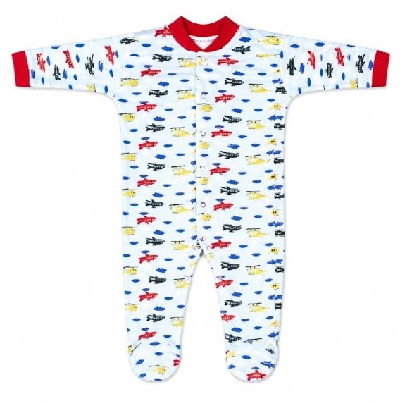Image of 100% Cotton Baby Rompers /Sleepsuits /Jumpsuit /Night Suits for Baby Boys & Girls, Infants, New Borns
