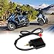 IUSOT E-choke Kaltstart für Peugeot Speedfight 2 Piaggio Zip E-Choke Elektrischer Maxtuned Kaltstartautomatik Kompatibilität mit GY6 Vergaser 50cc 125cc 150cc Scooter Moped Elektrischer Choke Vergaser