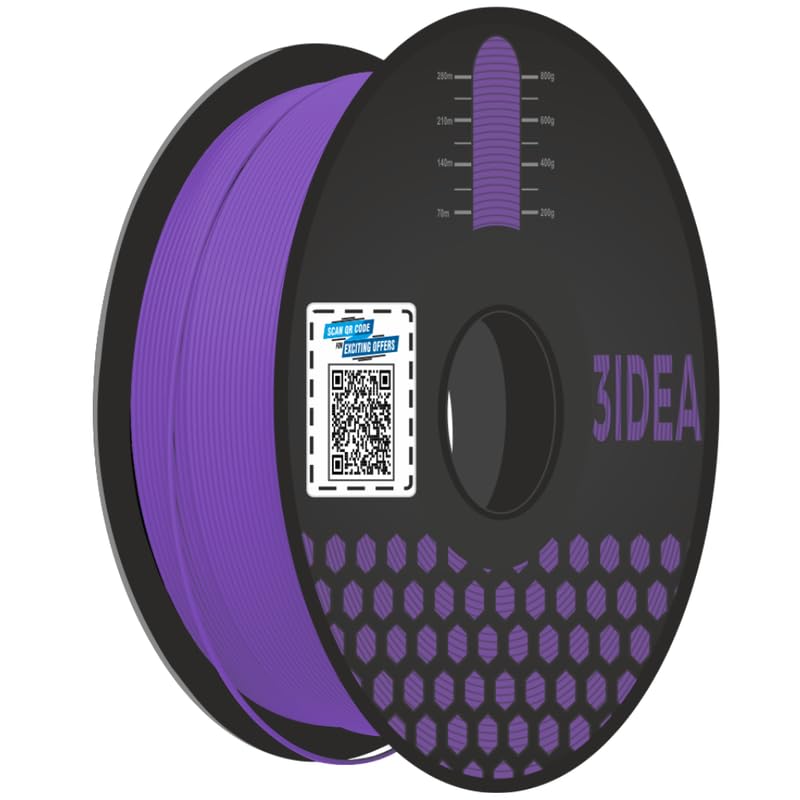 3Idea Premium PLA (Purple) 3D Printer Filament 1.75mm Dimensional Accuracy +/- 0.03mm Net Weight- 1 KG (B0B7R78VWY) Amazon Price History, Amazon Price Tracker