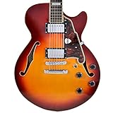 D'Angelico Premier SS Kurt Rosenwinkel Signature Semi-Hollow Electric Guitar - Honey Burst