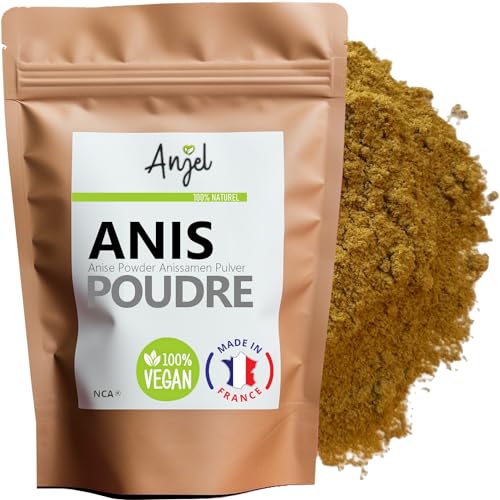 Polvo de anís verde 100% natural - Semillas de anís verde molido - NCA (100)