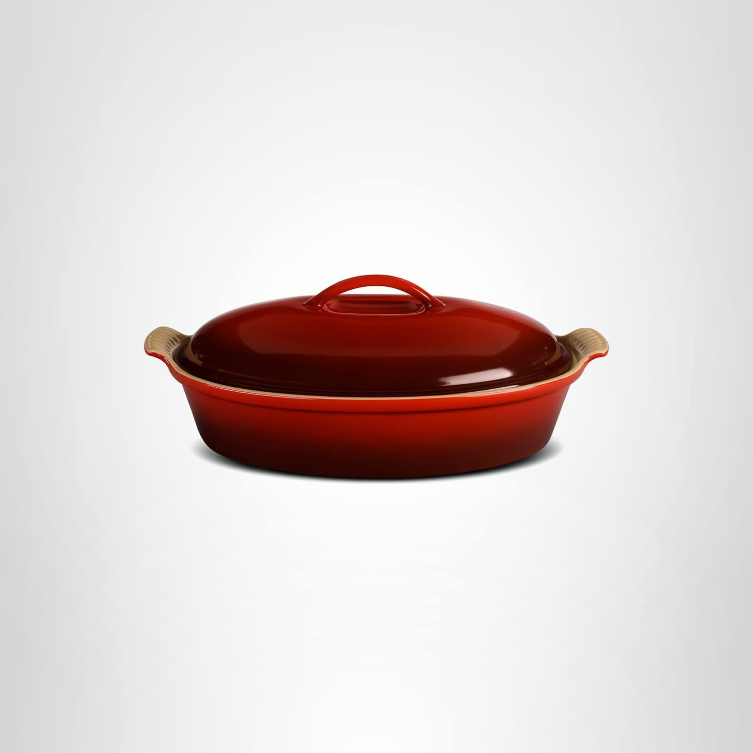 Amazon.com: Le Creuset Stoneware Heritage Covered Oval Casserole