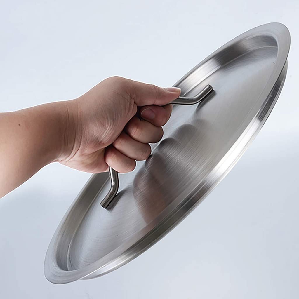 Suppentopf, Suppentopf mit Edelstahldeckel, gleichmäßig erhitzt(55cm*55cm(131L))