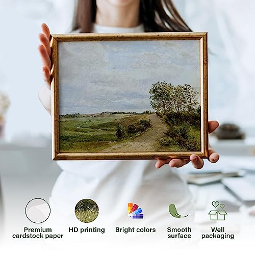 97 Decor Vintage Wall Art Prints - Vintage Posters For Room Aesthetic, Moody Vintage Prints For Wall Decor, French Country Botanical Paintings, Cozy Cottage Gallery Prints For Bedroom (Unframed)